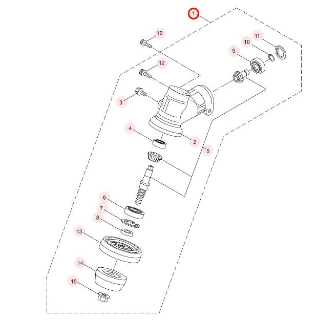 Renvoi d'angle MX22EH