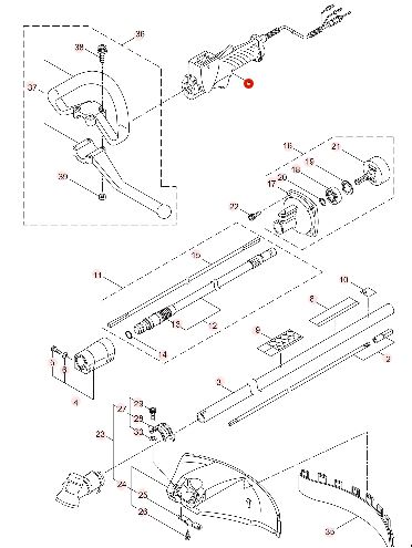 Manette de gaz complète BKC5021-RS