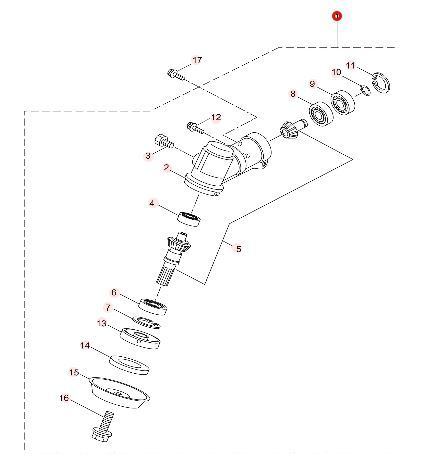 Renvoi d'angle complet MX27EH